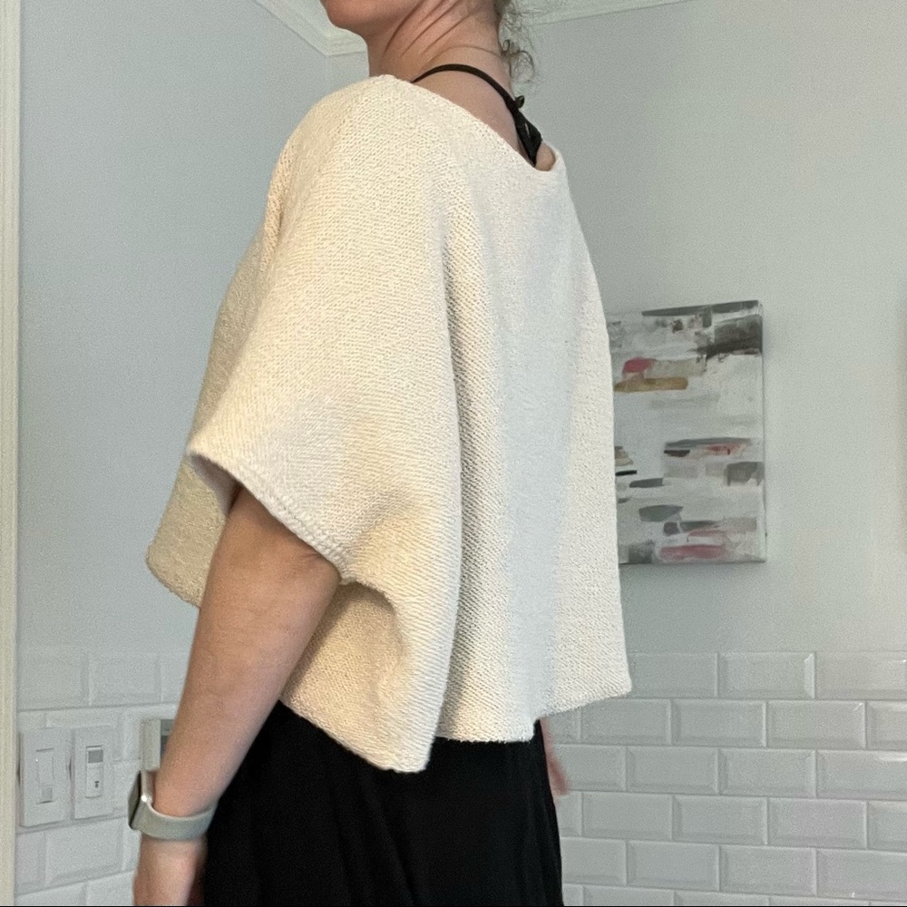 For Trade: Rare Linn Sweater - Oatmeal Cotton Terry, OS